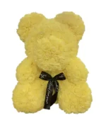 L'ours en rose éternelle jaune