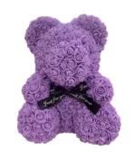 ours en rose éternelle violet