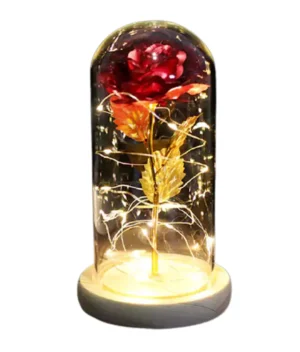 Rose Eternelle <br/>Rouge Flamme