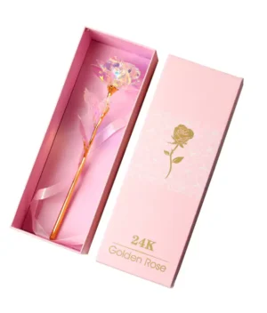 rose en cristal