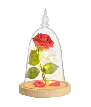 rose éternelle la Belle et la Bête
