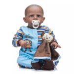 Bébé Reborn Garçon Noir- Ayoub
